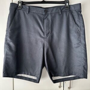Bundle of 2 Tek Gear Men's Charcoal Patterned Flat Front Shorts